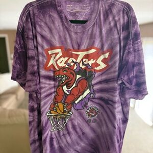 Mitchell & Ness Purple Raptors Graphic Tee